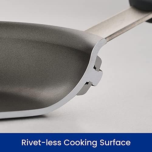 Tramontina Professional Fusion 8-Inch Non Stick Small Frying Pan | Heavy-Gauge Aluminum Skillet with Reinforced Nonstick Coating, Dishwasher and Oven Safe