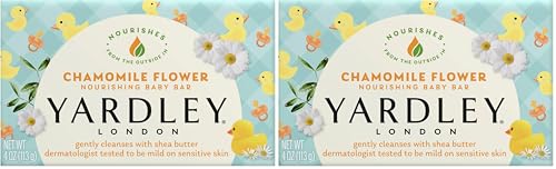 Yardley Oatmeal and Almond Bar Soap, Oatmeal & Almond, 4 Ounce
