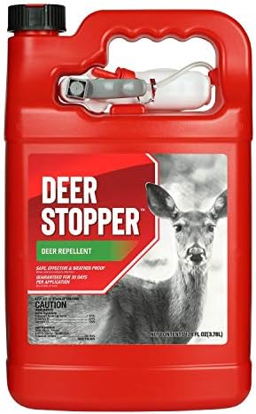 Deer Stopper Garden Animal Repellent - Safe & Effective, All Natural Food Grade Ingredients, Repels Deer Elk, and Moose, Ready to Use