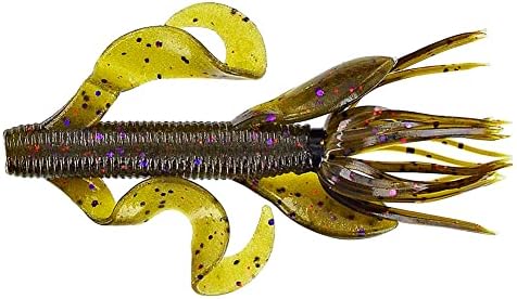 Yamamoto Custom Baits 4" Kreature Soft Creature Bait, 7-Pack, Bass Fishing Soft Plastic Lure, Multiple Colors