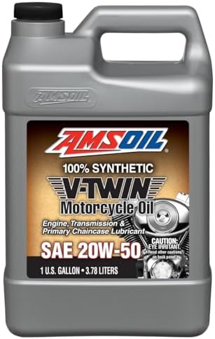 Amsoil 20/50wt Full Synthetic V-Twin Motorcycle Oil