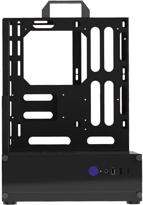 PC Test Bench ATX Case Open Frame Computer Case, Upgraded Version Portable Chassis Bracket, Zinc Coated Steel Cases Shell