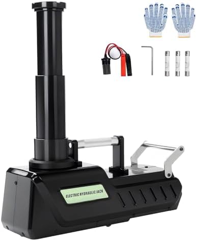 15 Ton Electric Hydraulic Car Jack,12V DC Electric Floor Jack with LED