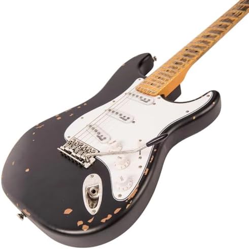 Vintage Guitars Icon V6 Electric Guitar - Black