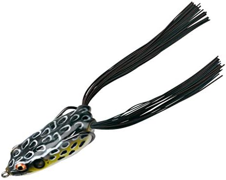 Booyah Pad Crasher Topwater Bass Fishing Hollow Body Frog Lure with Weedless Hooks