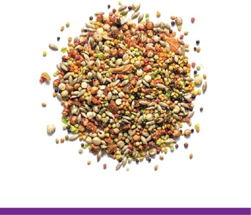ZuPreem Sensible Seed Parakeet & Budgie Food, Variety Mixer, Small, 2 lb | Bird Food Mixer, Parrot & Parakeet Food, Budgie, Treats, Pellet Mix, Pumpkin Seeds, Safflower, Variety, Made in USA