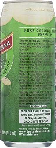 Taste Nirvana Real Coconut Water - 16.2 fl oz