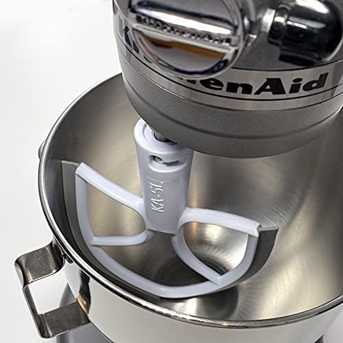 New Metro KA-6LR Original Beater Blade Works w/ Most KitchenAid 6 or 7 Qt Bowl-Lift Stand Mixers, Red