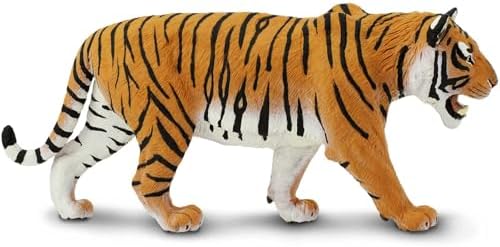 Safari Ltd. Siberian Tiger Figurine - Realistic 10.5" Figure - Educational Toy for Boys, Girls and Kids Ages 1+