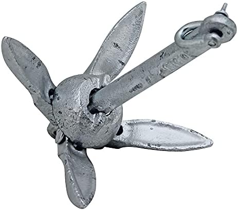 Extreme Max 3006.6542 BoatTector Galvanized Folding Anchor - 1.5 lbs.