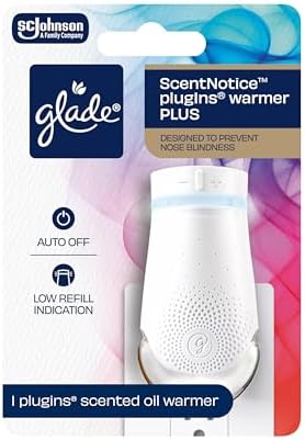 Glade PlugIn Plus Air Freshener Warmer, Holds Scented Oil Refill, 1 Count