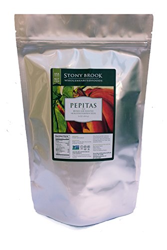 Stony Brook Pepitas (Roasted Pumpkin Seeds) - 16 oz.