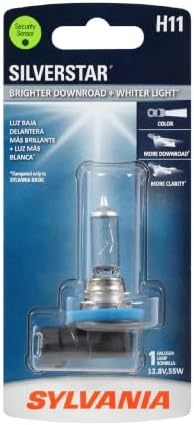 SYLVANIA - H11 SilverStar - High Performance Halogen Headlight Bulb, High Beam, Low Beam and Fog Replacement Bulb