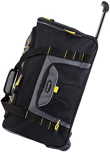 TPRC Sierra Madre Duffel Bag, Black, 30" Rolling