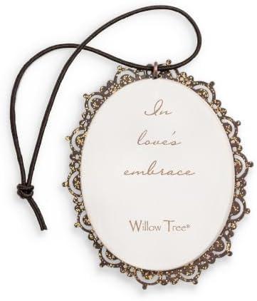 Willow Tree Holy Family, Sculpted Hand-Painted Hanging Ornament | Sentimental Keepsake Gift for Loved Ones, Cast from a Susan Lordi Original Carving, Cast Resin, Ready to Hang