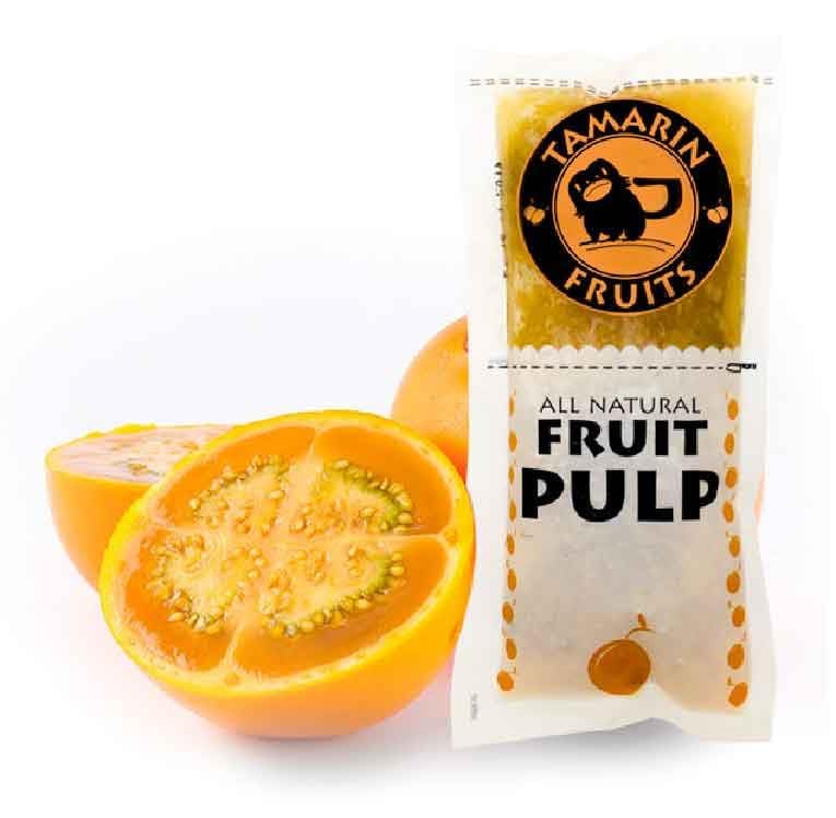 Tamarin Fruits All Natural Frozen Fruit Pulp perfect for Juicing, Cocktails, Smoothies, Desserts, and Baking, No Sugar Added, Gluten Free with No Preservatives, (Yellow Dragon fruit, 4lbs)