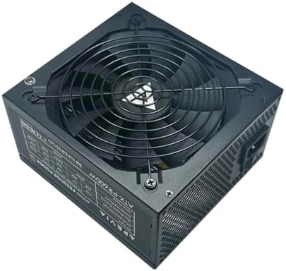 Apevia ATX-PR600W Prestige 600W 80+ Gold Certified, RoHS Compliance, Active PFC ATX Gaming Power Supply | 80+ Gold Efficiency, 135mm Auto Thermal Controlled Fan, Heavy Duty Protections, RoHS Compliance, DC to DC Converter Design