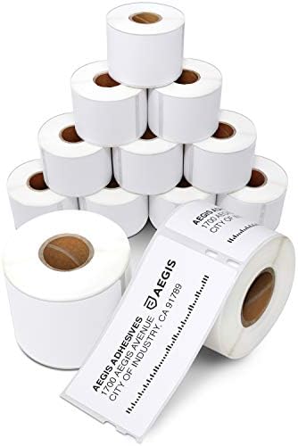 Replacement for DYMO 30256 (8 Rolls, 2400 Labels) 2 5/16" X 4" | Direct Thermal Shipping Labels - Compatible With LabelWriter 450, 450 Turbo, 4XL Printers (NOT 550, 5XL) - Aegis Adhesives