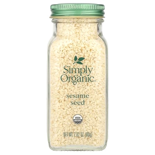 Simply Organic Organic Whole Sesame Seeds, 2.8 Ounce