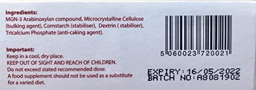 BioBran MGN-3 - Extremely Effective Immune System Booster, from Breaking Down Rice Bran with Enzymes from The Shitake Mushroom (1000 mg