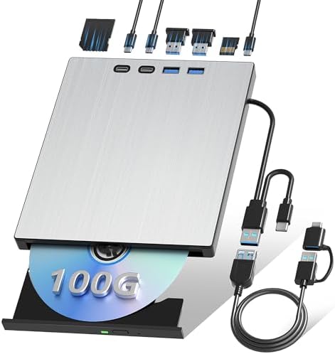 USB 3.0 Type-C External Blu-ray Burner