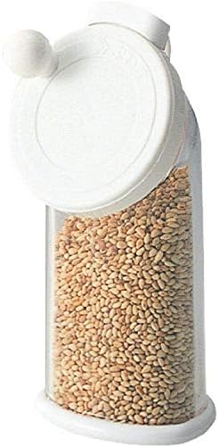 1 X New Asvell Plastic Sesame Grinder Made In Japan, White