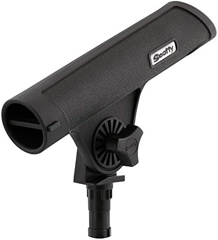 Scotty 349-BK Rodmaster II Rod Holder (No Mount), Black | Durable, Fully Adjustable, 360 Degrees of Rotation