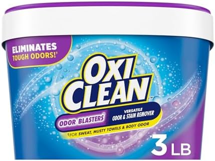OxiClean Odor Blasters Versatile Odor and Laundry Stain Remover Powder, 5 lb
