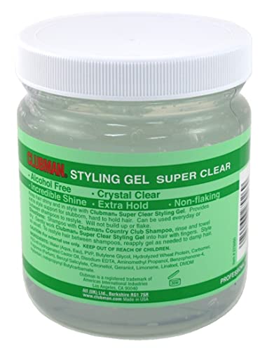 Pinaud Clubman Styling Gel Hard To Hold 16 oz