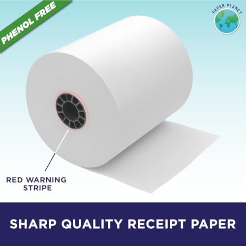 PaperPlanet Thermal Paper for Toast TP200 Printer | 20 Rolls | Thermal Receipt Paper, Compatible with Toast TP200 Printer