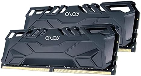 OLOy DDR4 RAM 16GB (2x8GB) Black Owl 2666 MHz CL19 1.2V 288-Pin Desktop UDIMM (MD4U082619BJDA)