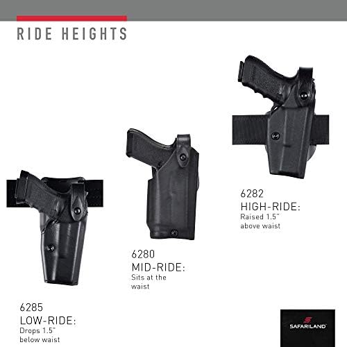 Safariland 6280 Duty Holster - SLS, Level 2 Retention Safariland Holster for Sig Sauer P220, P226