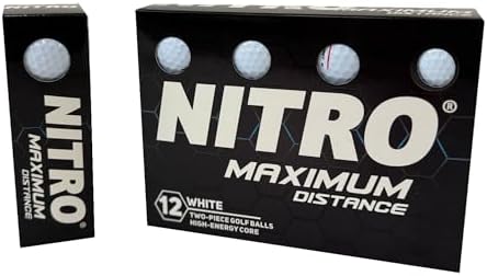 Nitro Maximum Distance Golf Ball (12-Pack)