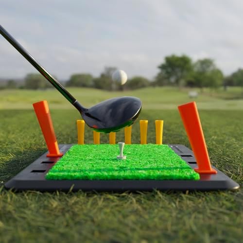 Launch Deck Golf Swing Trainer - Fix Your Slice I Swing Mastery Tool by Hank Haney I Instant Feedback