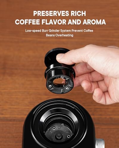 SHARDOR Electric Burr Coffee Grinder 2.0, Automatic Coffee Bean Grinder for Home Use