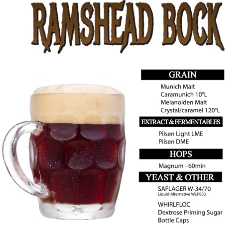 TRADITIONAL BOCK LAGER Home Brew Beer Recipe Ingredient Kit