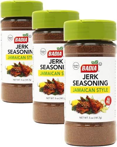 Badia Jerk Seasoning Jamaican Style, 24 oz – Caribbean Spice Blend | Bold Caribbean-inspired seasoning for chicken, pork, seafood, vegetables, grilling, roasting, and dry rub recipes