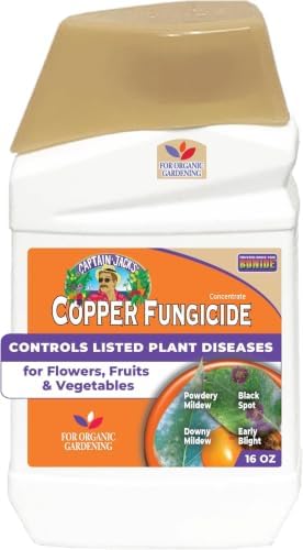 Bonide Captain Jack Copper Fungicide 16 oz Concentrated Plant Disease Control Solution for Organic Gardening | Plant Disease Control Solution, For Organic Gardening