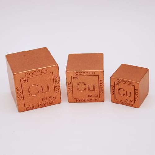 1 lb Copper Bar (Flat Style) .999 Pure Paperweight | Element Design with Certificate of Authenticity