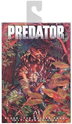 NECA - Predator 2 - 7” Scale Action Figure - Ultimate Elder: The Golden Angel | Predator 2 8 Inch Action Figure Ultimate Series - Ultimate Elder: