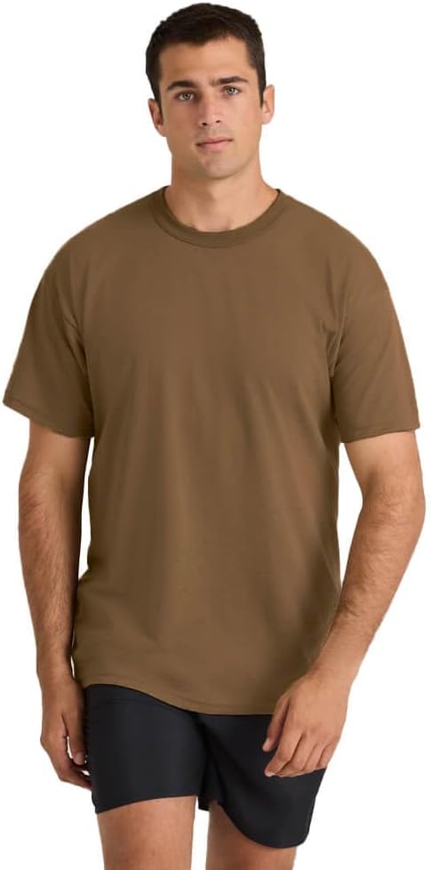 Soffe Men's 3 Pack - USA Poly/Cotton Military Tee