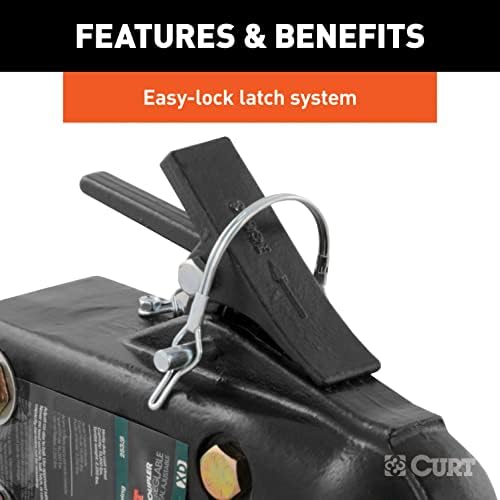 Curt 25328 Adjustable Sleeve-Lock Coupler