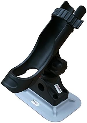 Brocraft Glue On Boat Rod Holder for Ribs Kayak & Inflatable Boat/Inflatable Boat Rib Mount Rod Hodler