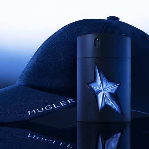 Mugler A*Men Eau de Toilette - Long Lasting Woody Ambery Cologne for Men | Fragrance with Patchouli, Coffee Extract & Lavender - Long Lasting Masculine Gourmand Scent for Date Night