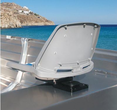 Oceansouth Titan Boat Seat Swivel Complete Kit | Quick Disconnect 360° Marine Seat Swivel for Aluminum Bench Boats