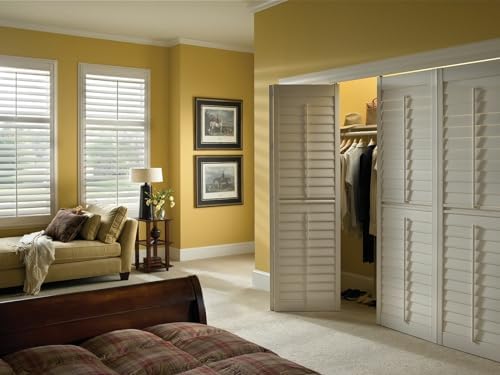 SUNCRAFT SHUTTERS-Plantation Shutters-Interior-Window COVERINGS-Custom Made in 10 Days- DIY Install -Made in North America-Never Needs Painting -25