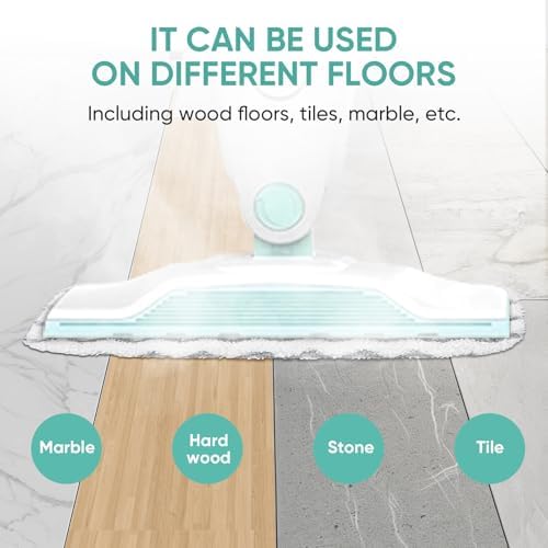 6 Pack S1000 S2001 Steam Mop Replacement Pads for Shark S1000 S1000A S1000C S1000WM S10001C S1200 & S2001 SteamSpot Steam Mop