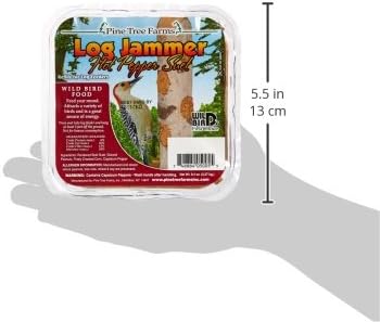 Pine Tree 5005 Log Jammer Hot Pepper Suet, 9.4 oz.