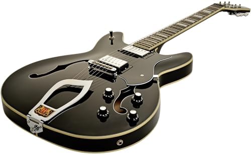 Hagstrom VIK-WCT Viking Semi-Hollow Body Wild Cherry Transparent