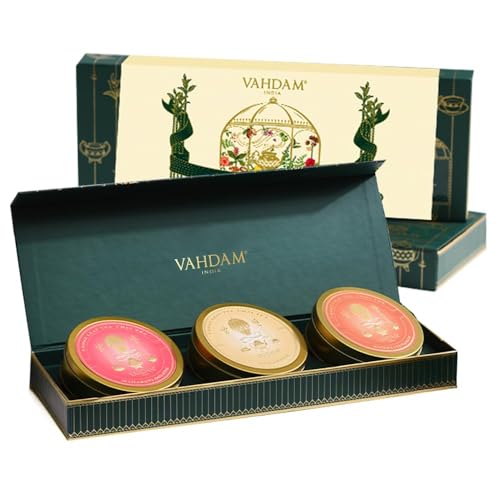 VAHDAM Assorted Green Tea Loose Leaf Tea Gift Set (10 Flavors) | Loose Leaf Green Tea Collection | Includes Himalayan Green Tea Varieties | Packed in Resealable Ziplock Pouches